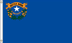 Nevada Flag PRINTED Nylon