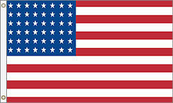 48 Star American Flag SEWN Nylon