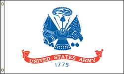 Army Flag PRINTED Nylon