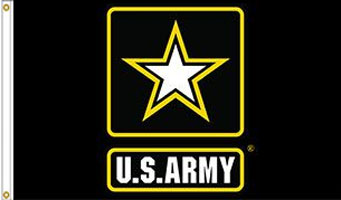 3 x 5 ft. Army Strong Flag, Poly-Cotton Made in USA