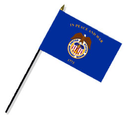 Merchant Marine Stick Flag