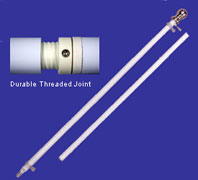 6 ft. Tangle Free Spinning Pole, 1 in. Diameter
