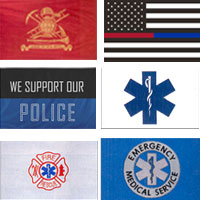 First Responders Flags