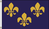 Fleur De Lis 3 Blue