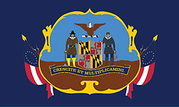 3 x 5 ft. Nylon 2nd Inf. Regt 1861 Flag. Printed, Canvas Heading and Brass Grommets