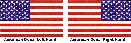 Vinyl American Decals