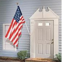 Residential House Mounted Flagpoles