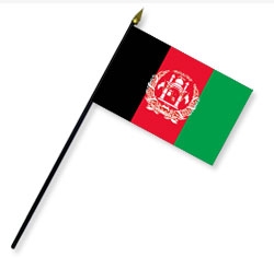 Afghanistan Handheld Flags