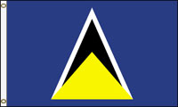 St. Lucia Nylon Flags
